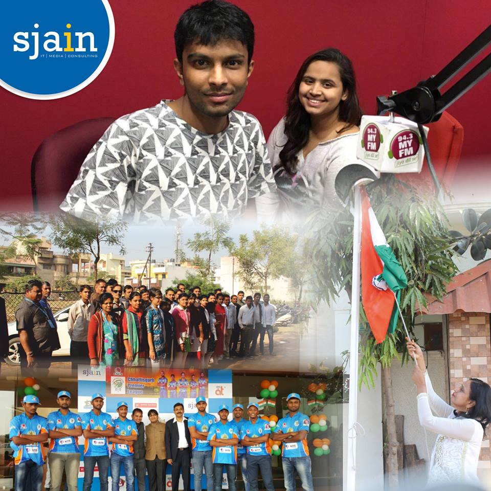 shreyash jain at radio office.